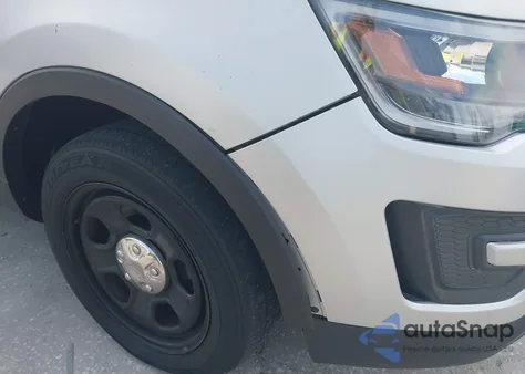 2018 Ford Police Interceptor from USA, damaged, VIN 1FM5K8AR4JGC95328